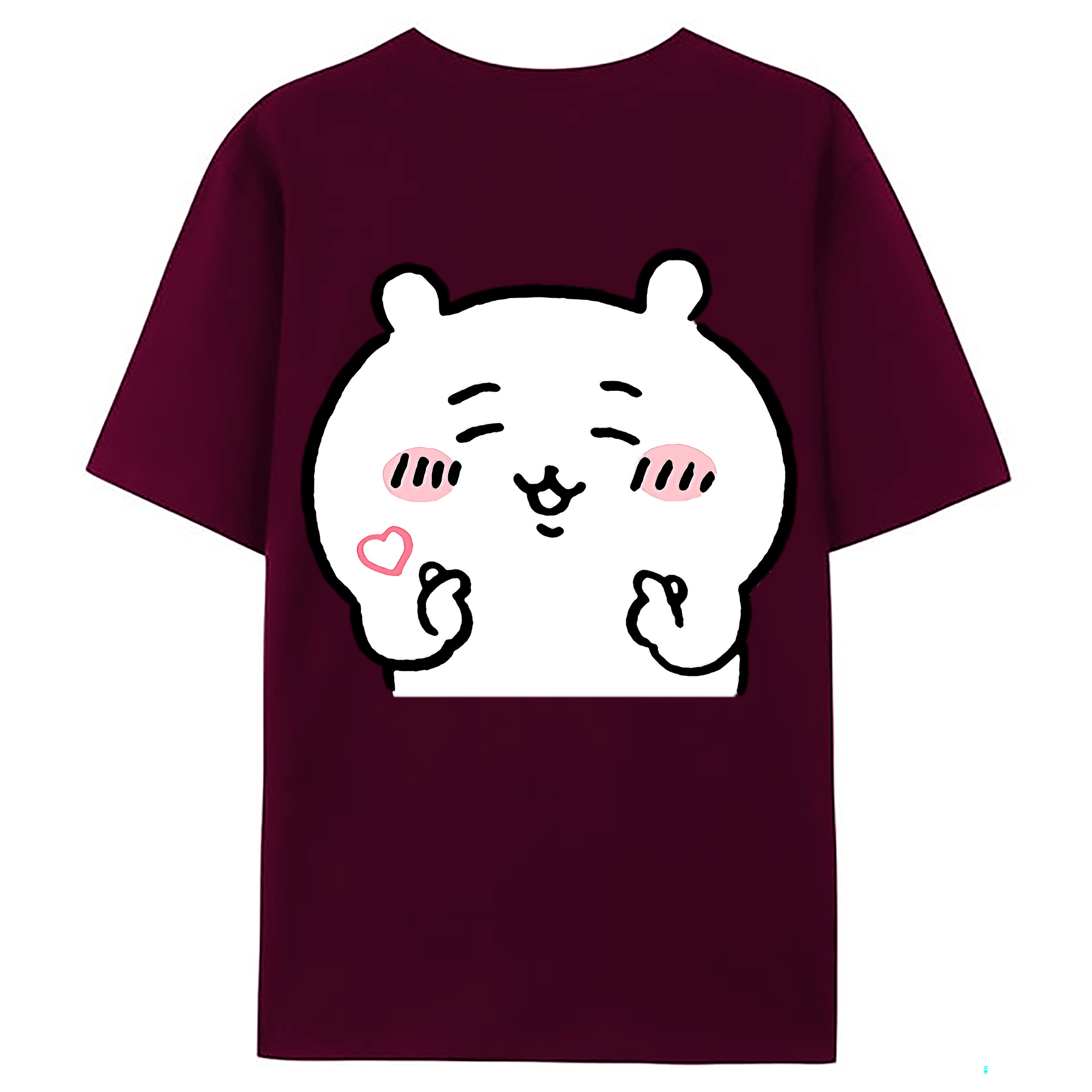 （画像用） ちいかわ ちいかわ Chii-kawa chiikawa レディース半袖Tシャツ(バックプリント)